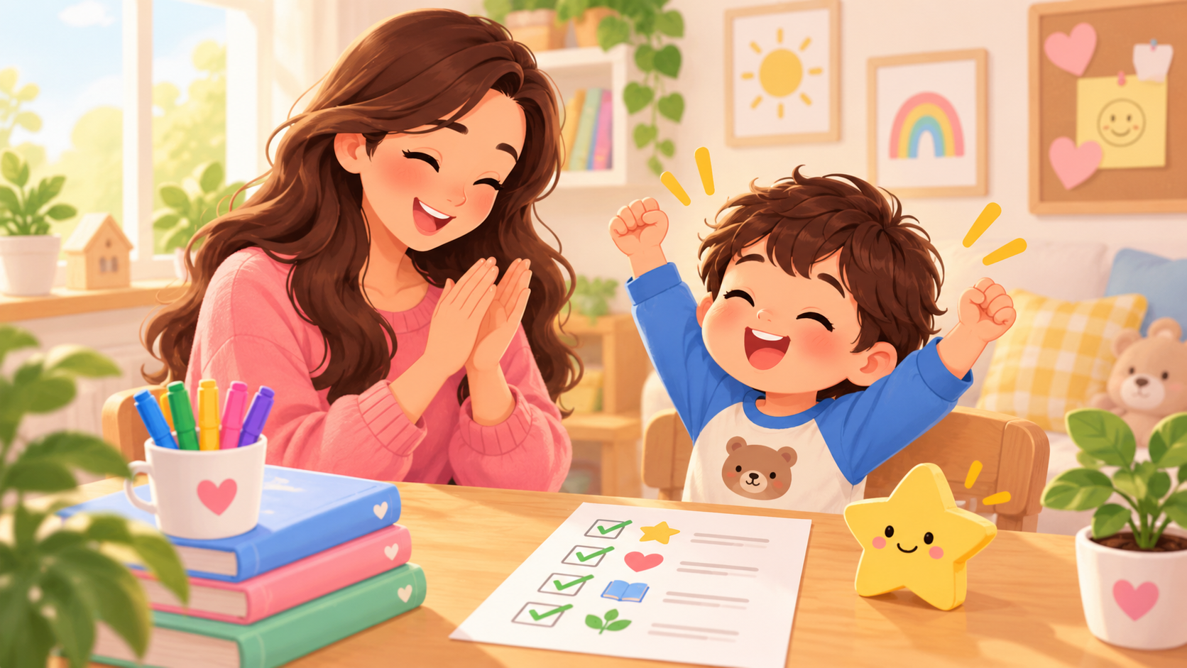 Parents and Children illustration