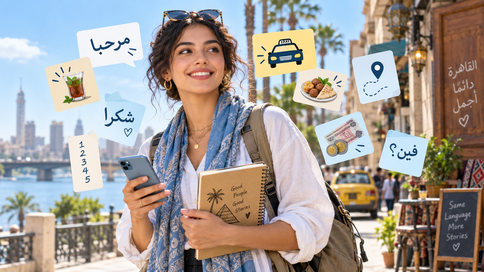 Arabic Learning illustration