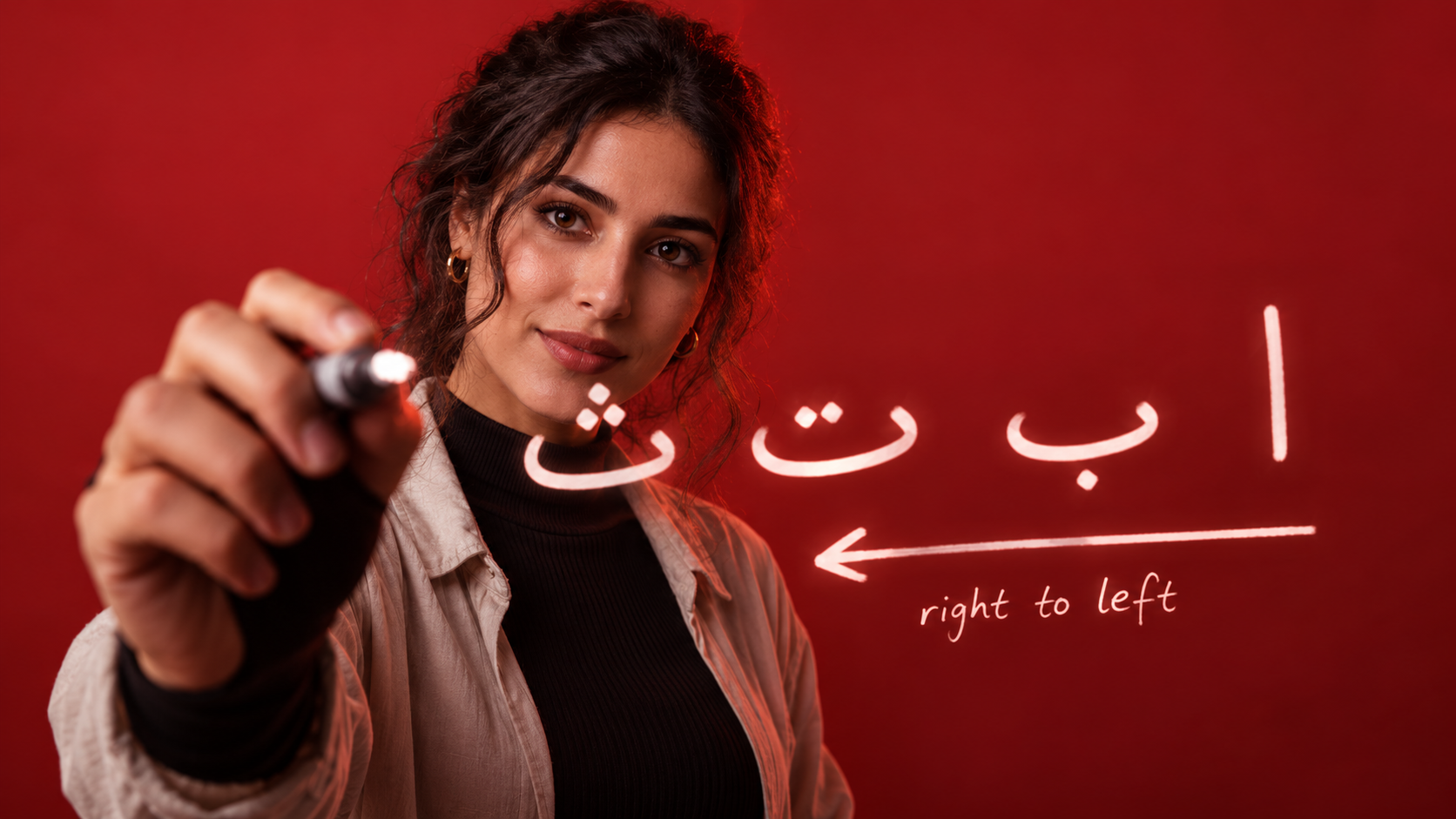 Arabic Learning illustration